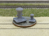 200t Mooring Bollard (8 Pack), N Scale