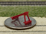 Code 55 Track Bumpers Red (4 Pack), N Scale