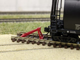 Code 55 Track Bumpers Red (4 Pack), N Scale