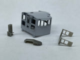 MP15 DC/AC Cab Kit, Removed SP Lights, N Scale